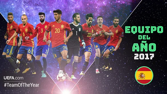 Los ocho internacionales candidatos al "Equipo del año de la UEFA"