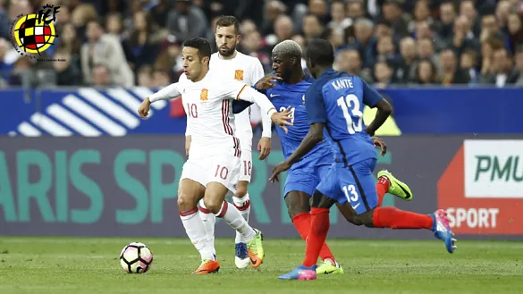 Thiago con la Selección