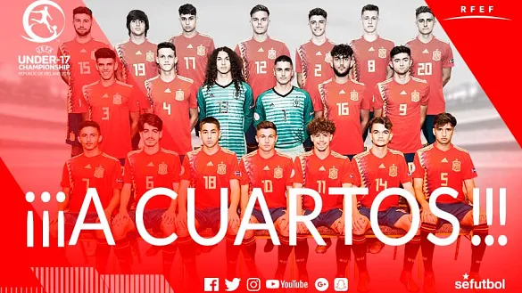 Clasificados para cuartos