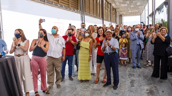 Familiares de la Selección en la Ciudad del Fútbol de Las Rozas