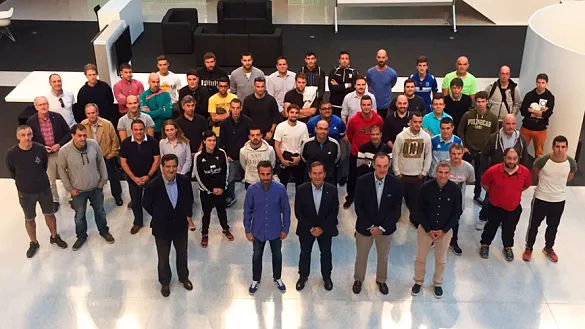 El Seleccionador Jorge Vilda ofrece una clase para futuros entrenadores de élite en Pamplona 