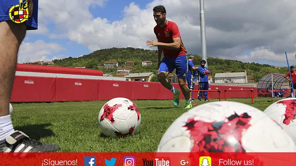 VÍDEO | La Selección Sub-17 realiza la última sesión antes de su debut en la Eurocopa de Croacia