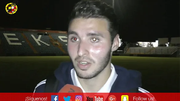 Abel Ruiz: "Tenía mucha confianza en el penalti, pero no todos los voy a meter"