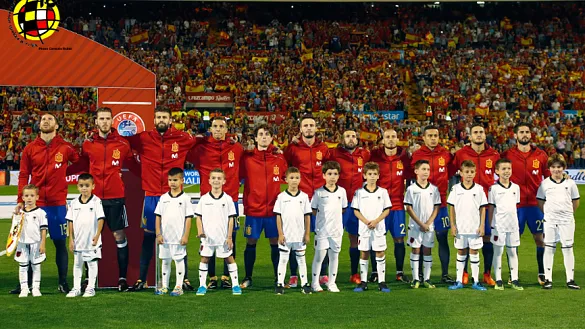 La Selección española en el estadio José Rico Pérez de Alicante