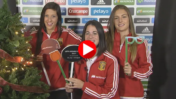 El mensaje navideño de las chicas de España