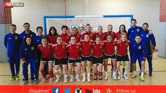 absoluta femenina de fútbol sala que viajará a Moscú