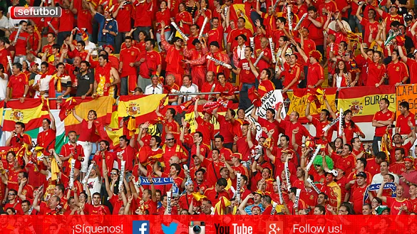Aficionados de la Selección española