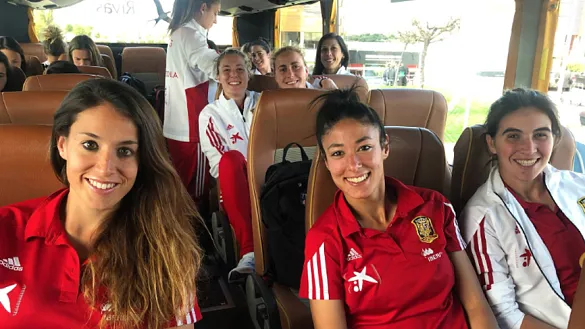 Las jugadoras de la Selección española viajarán este domingo a Inglaterra