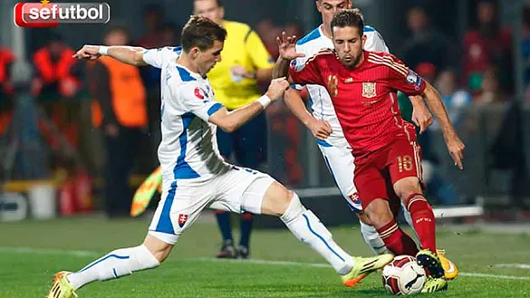 Jordi Alba, ante Eslovaquia