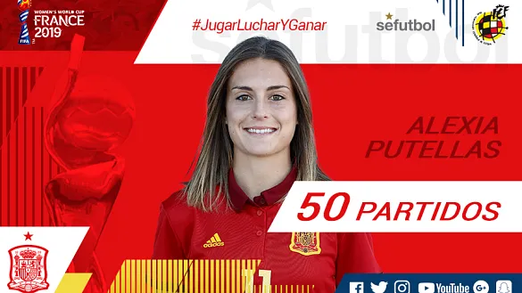 Alexia Putellas 50 partidos