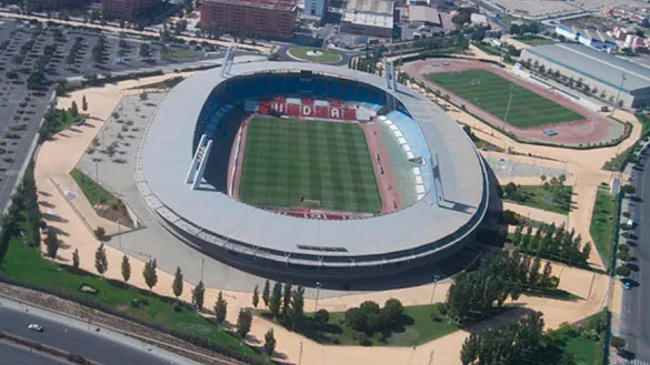 El estadio de los Juegos Mediterráneos, en Almería 