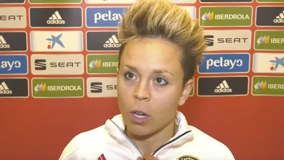 Amanda Sampedro: "No siempre tenemos la oportunidad de jugar ante Alemania"