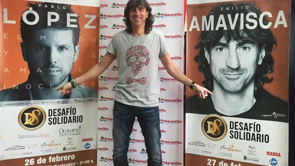 José Emilio Amavisca apadrina el II Desafío Solidario en Santander 