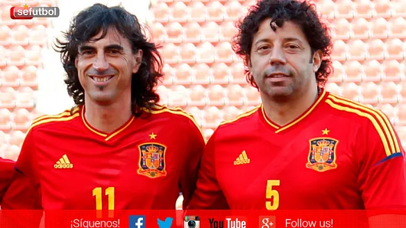 Amavisca e Iván Campo