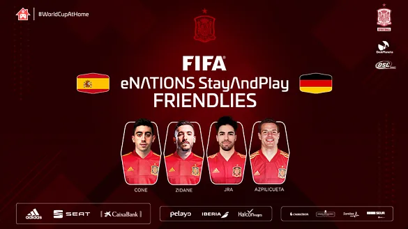 Equipo de España para el amistoso eNations StayAndPlay ante Alemania