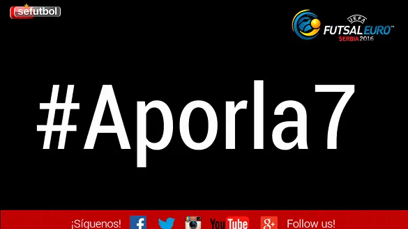 Sigue el hashtag #Aporla7