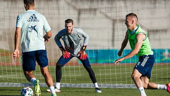 La Selección española entrena en la Ciudad del Fútbol