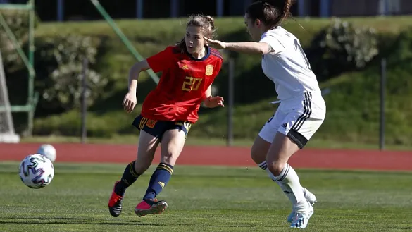 Ascensión Martínez Salinas, jugadora de la Selección española Sub-19 femenina