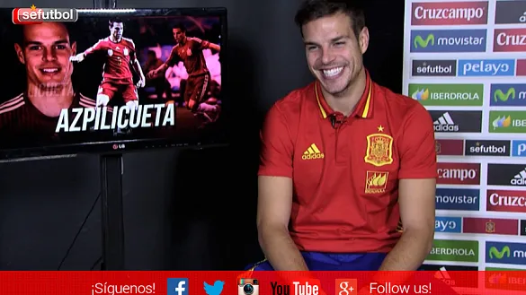 Azpilicueta entrevistado por Sefutbol