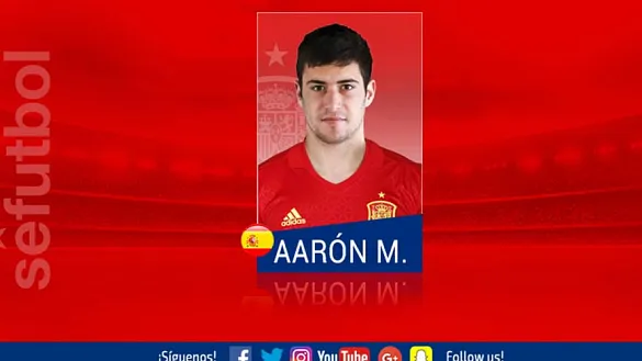 Aaron Martín, baja ante Irlanda del Norte 