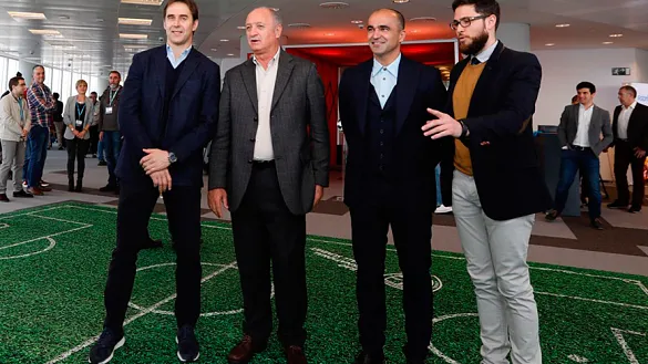 Julen Lopetegui participa en el Bilbao Internacional Football Summit
