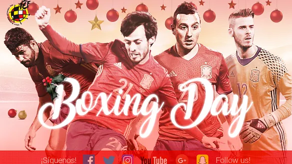 Los internacionales españoles se apuntan al famoso "Boxing Day" británico