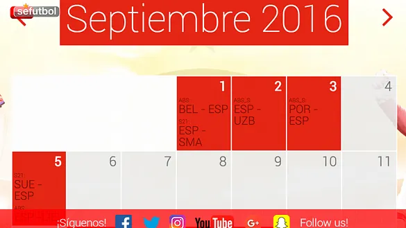 ¡Septiembre, un mes lleno de partidos de la Selección donde quizás puedas estar!