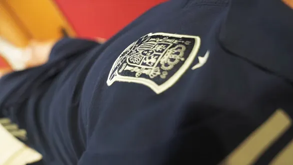 Un jugador de la Selección se trata en la camilla de masaje HHP