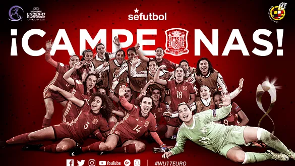 La Sub-17, campeona de Europa