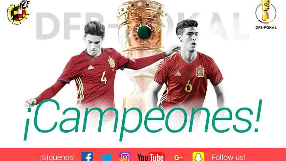 Marc Bartra y Mikel Merino se hacen con el torneo copero de Alemania