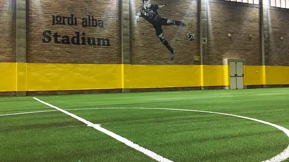 Instalaciones del campus de Jordi Alba