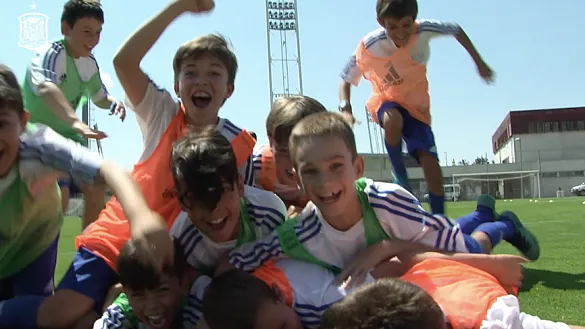 Niños del Campus Vicente del Bosque