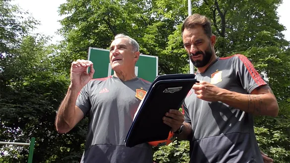 Joaquín Alonso junto a Javi Torres