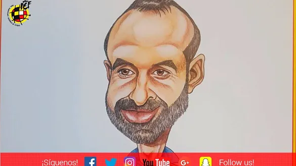 Caricatura de Pedro López