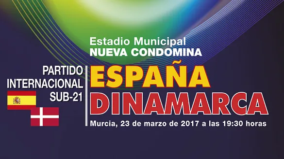 Descubre el póster oficial del partido de la Sub-21 en Murcia