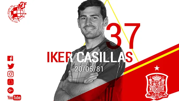 Iker Casillas cumple 37 años