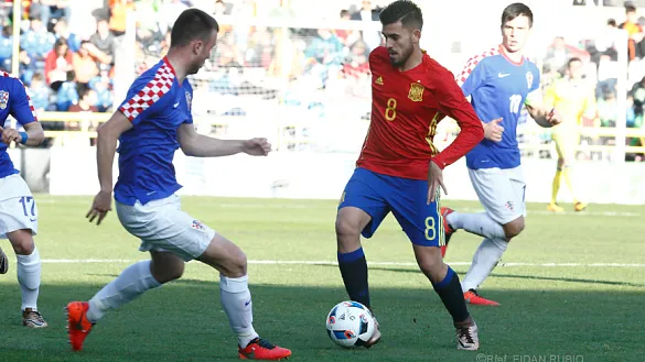 Dani Ceballos ante Croacia
