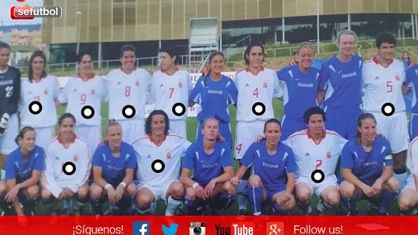 Selección española femenina, año 2005