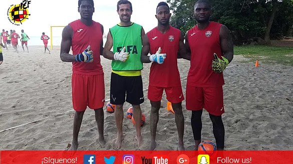 La experiencia de la selección española de fútbol playa al servicio de Trinidad y Tobago