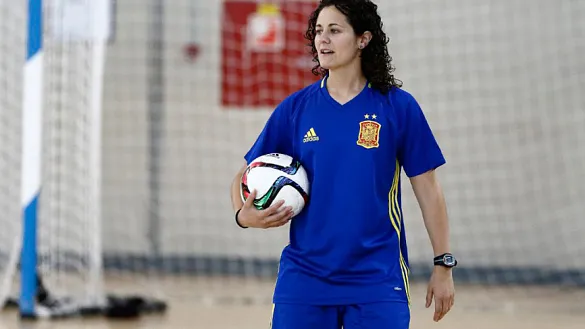 Claudia Pons, seleccionador nacional de la Sub-18 femenina de fútbol sala