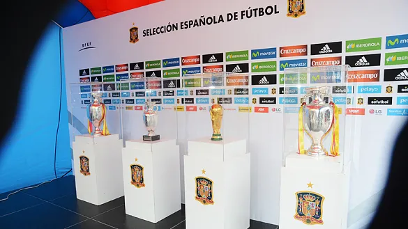 Exposición de trofeos en Alicante
