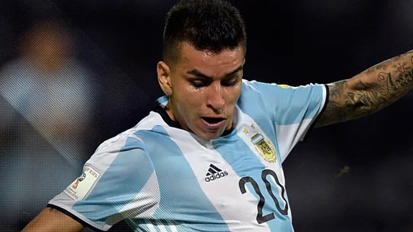 Ángel Correa, jugador internacional con Argentina