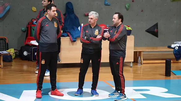 Cuerpo técnico de la selección española de fútbol sala