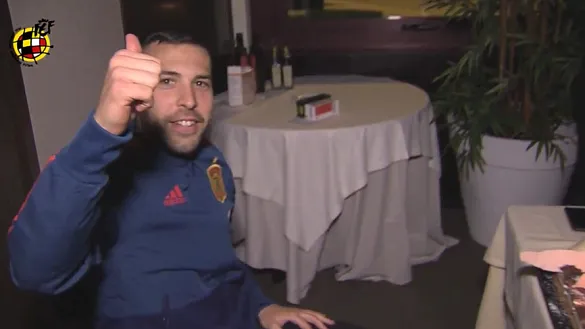 Nos colamos en el cumpleaños de Jordi Alba