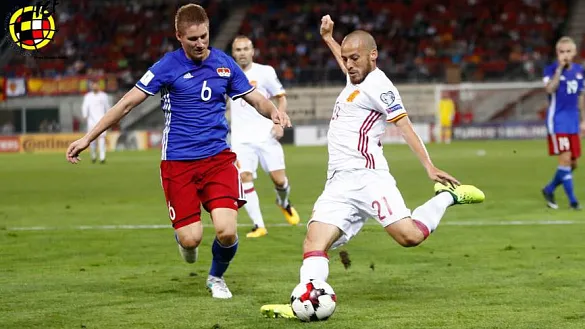 David Silva, jugador de la Selección 