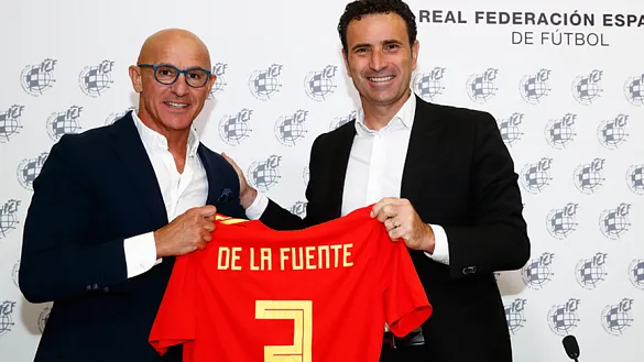 Luis de la Fuente, presentado en la Ciudad del Fútbol