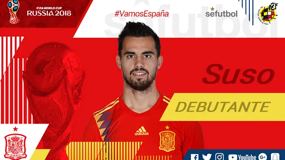 Suso debuta con la Selección 