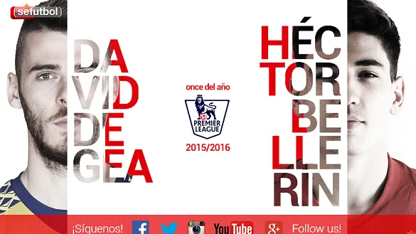 De Gea y Bellerín