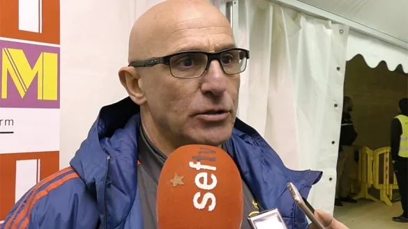 Luis de la Fuente atiende a SeFutbol tras el debut en la Ronda Élite