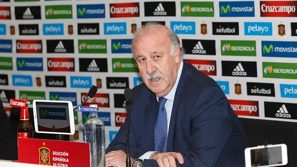 Del Bosque en rueda de prensa
